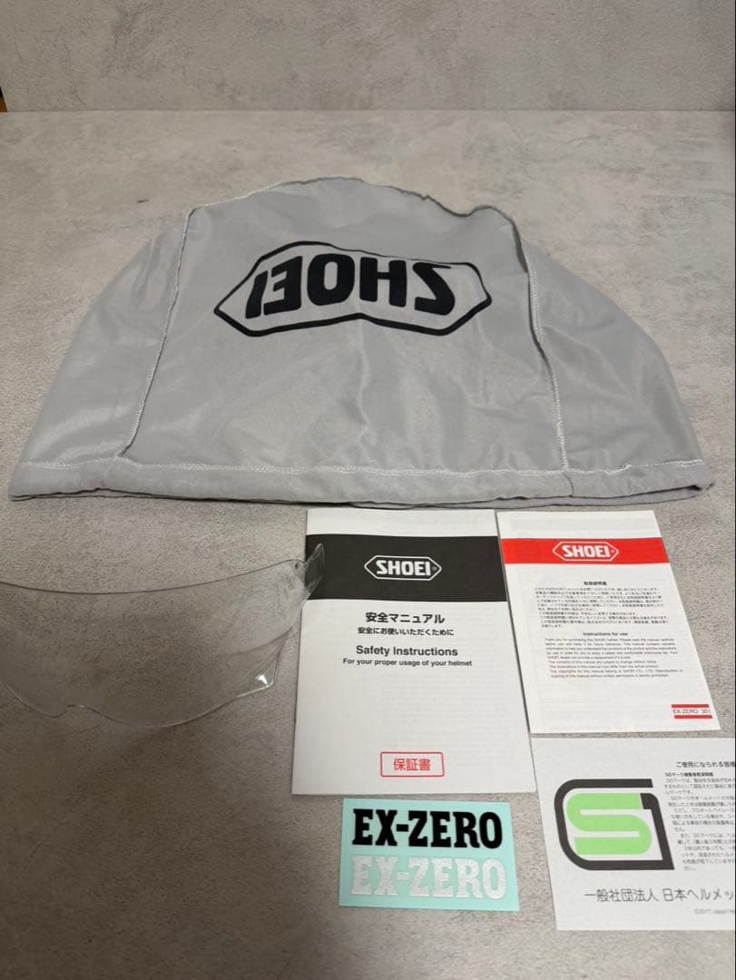 SHOEI EX-ZERO フルフェイスヘルメットマットブラック