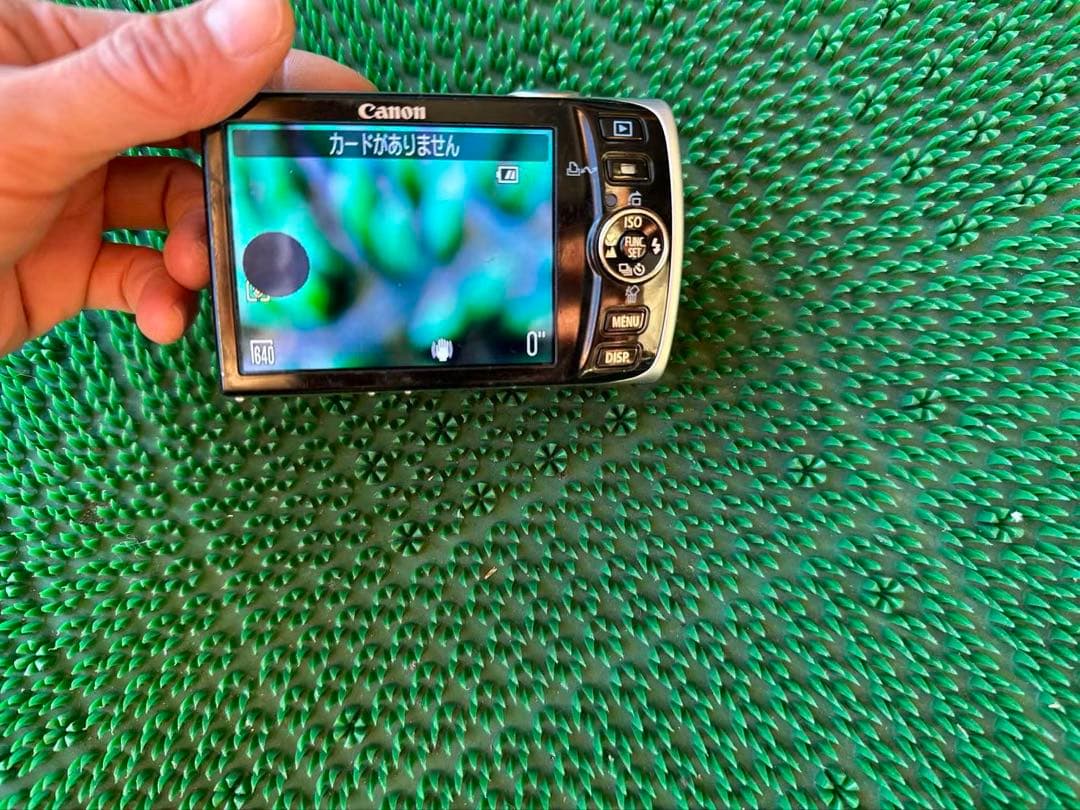 Canon IXUS コンパクトデジタルカメラ シルバー