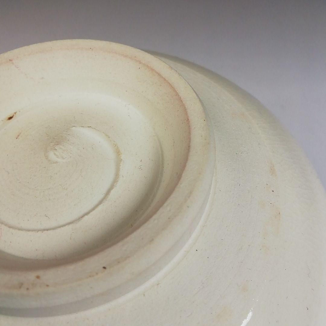 Ｗ２０　茶碗　『仁清　注連縄』『田中万祥 造』　共箱　抹茶碗　茶道具