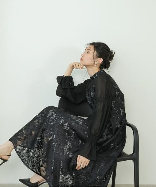 美品 kana カナ シャーリング キャンディー スリーブ L 大きいゆったり