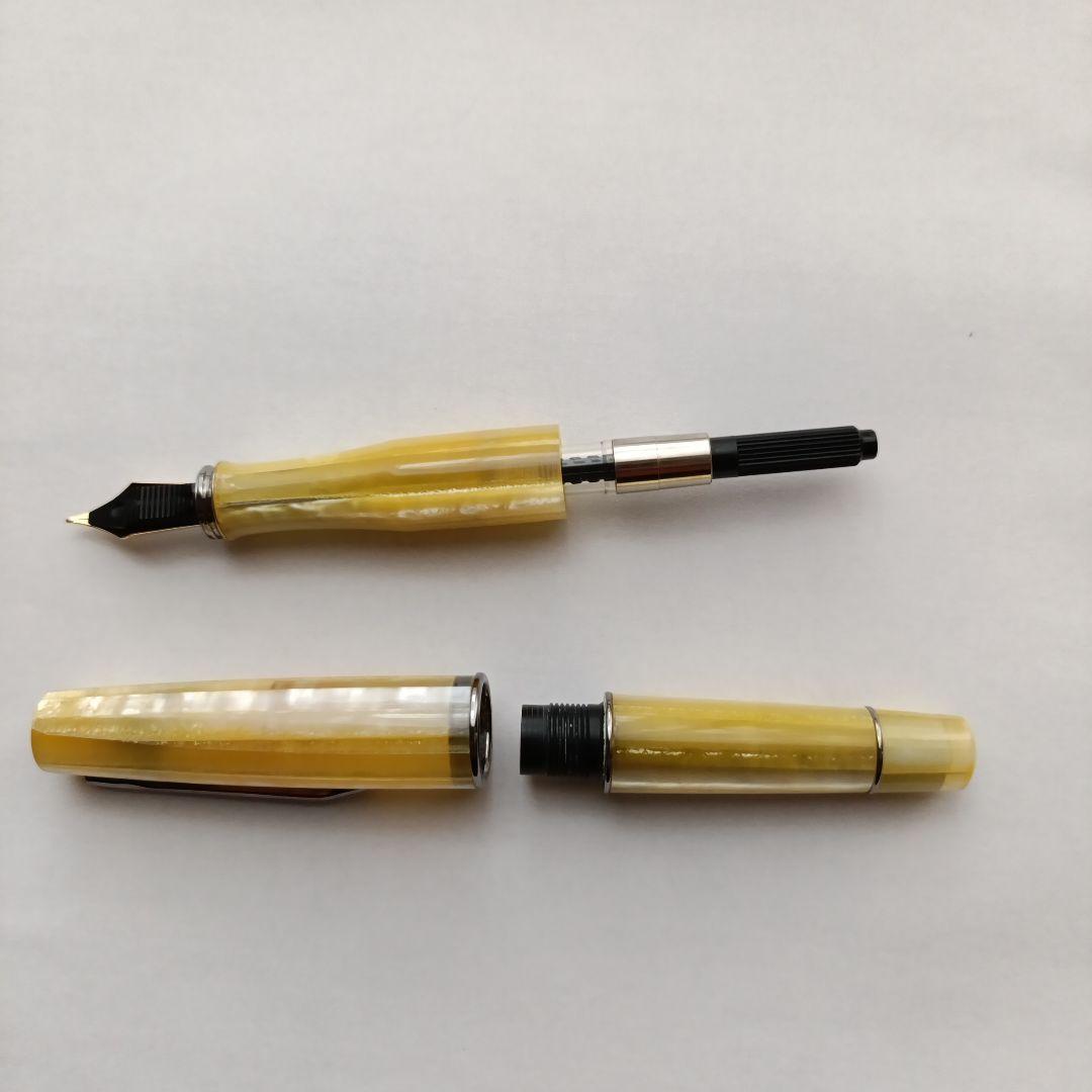 スティピュラ　デュエット　イエロー 万年筆 M
