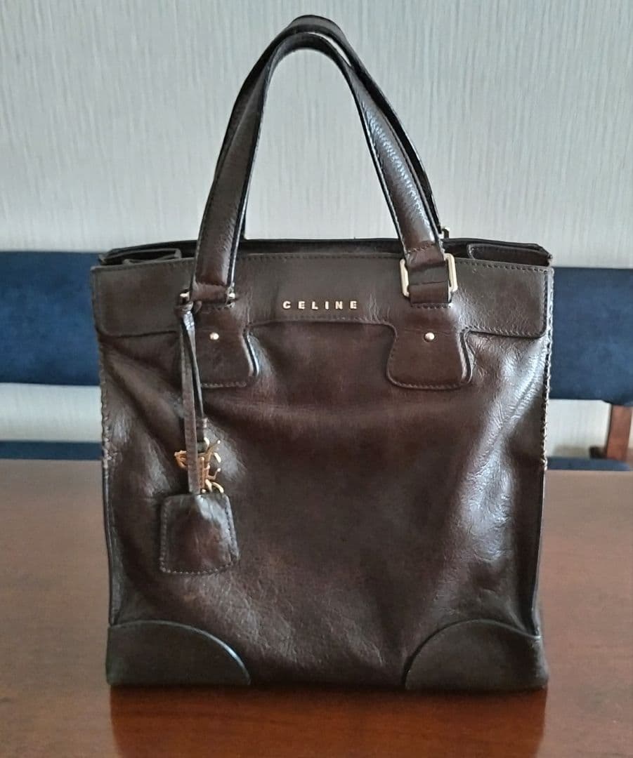 CELINEセリーヌオルロフレザーバック
