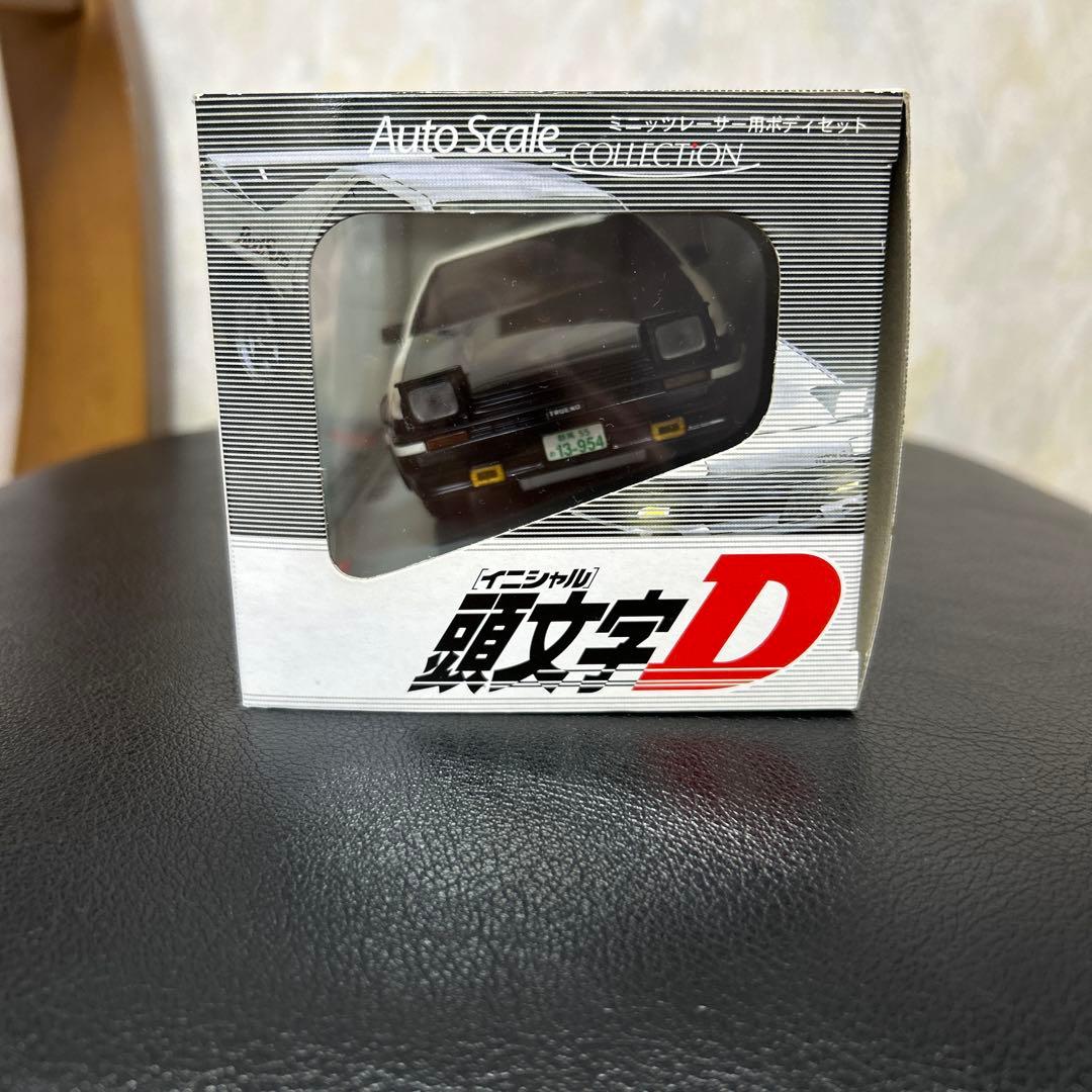 京商ミニッツ頭文字Ｄ　AE86 藤原拓海　トレノカーボンボンネット仕様