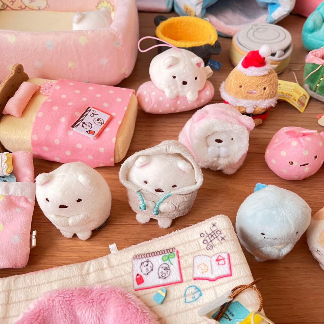 【まとめ売り！】64点　すみっコぐらし　ぬいぐるみ　マスコット　ストラップお部屋