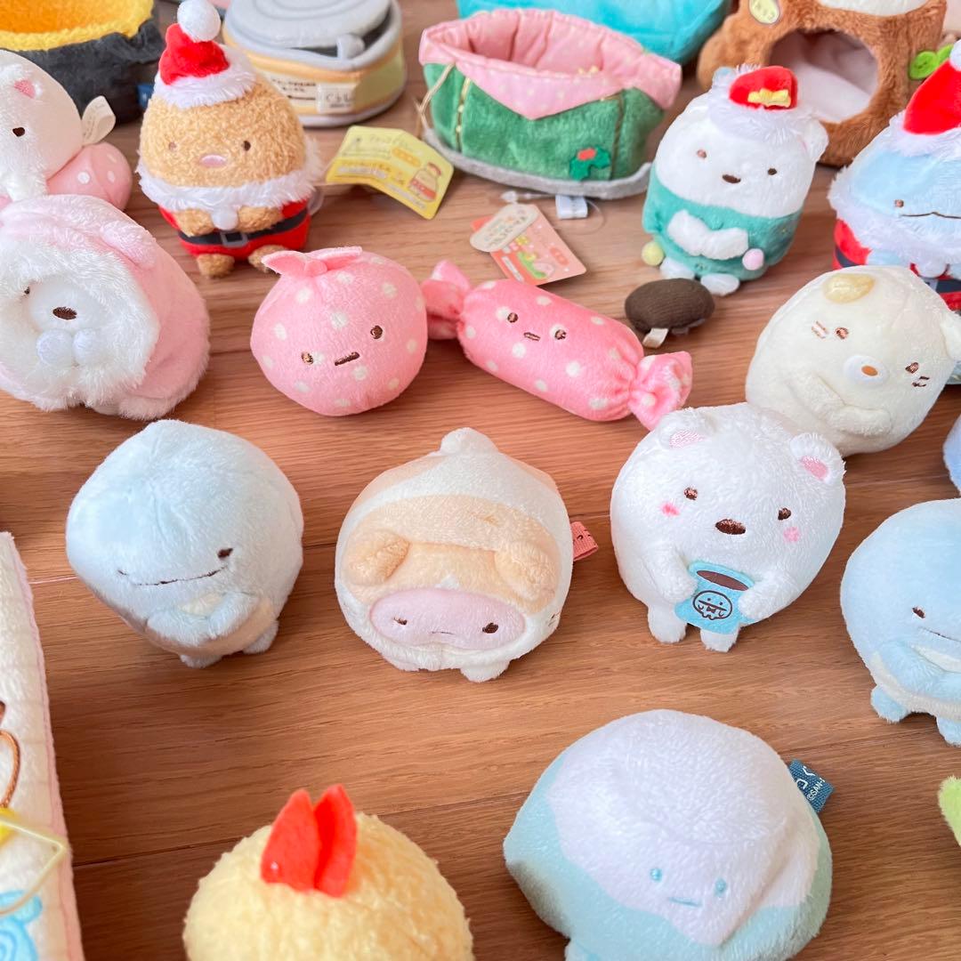 【まとめ売り！】64点　すみっコぐらし　ぬいぐるみ　マスコット　ストラップお部屋