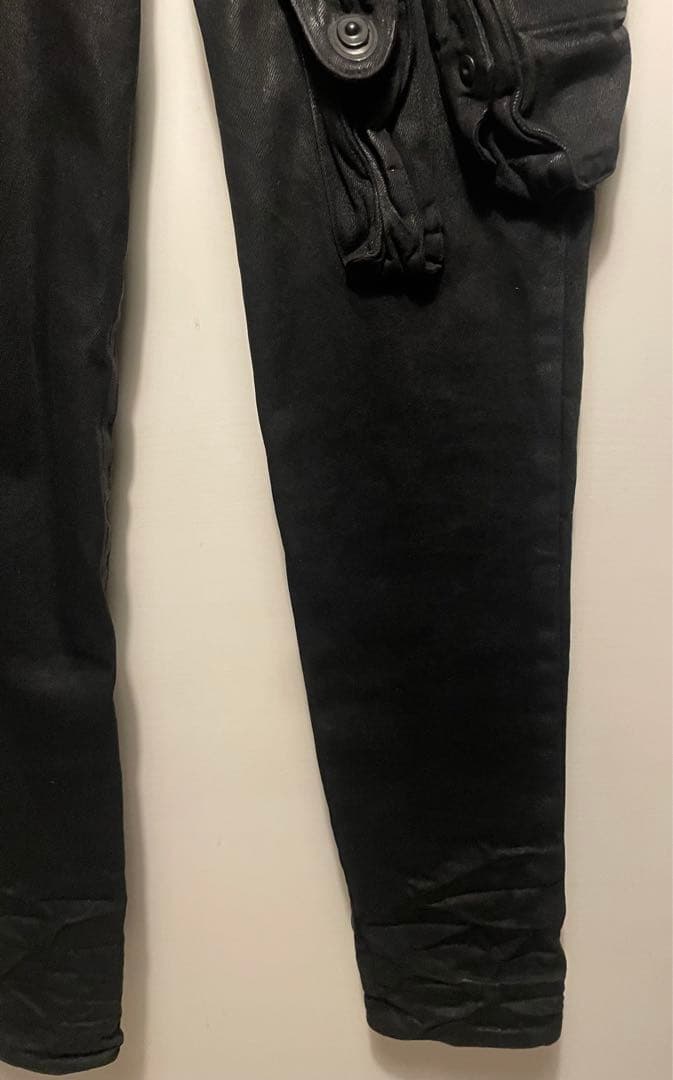 絶*ン様 Julius ユリウス 25SSコーティングガスマスクパンツ 899P