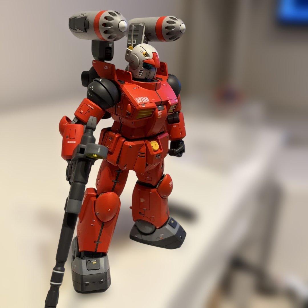 MG ガンキャノン 塗装 改修