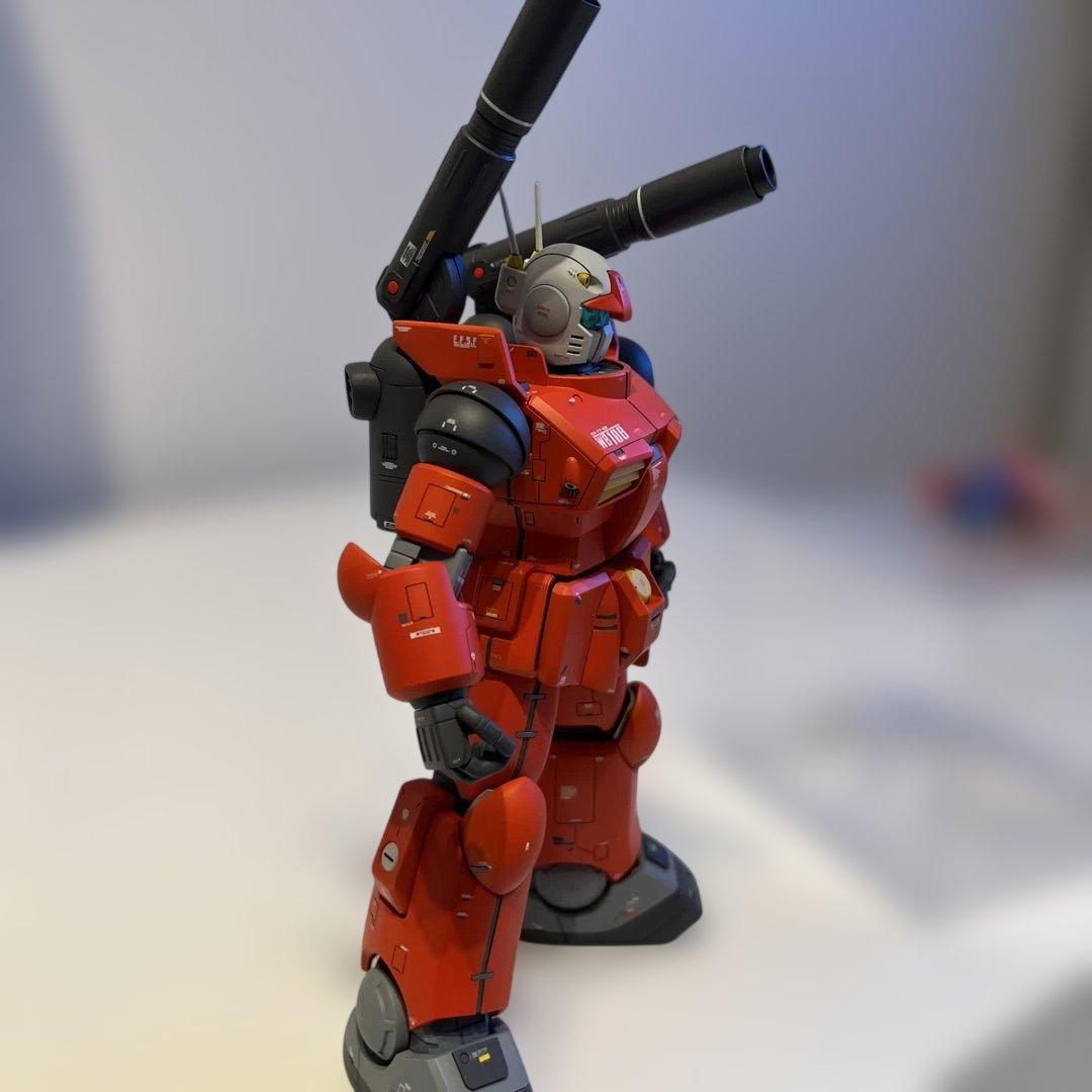 MG ガンキャノン 塗装 改修