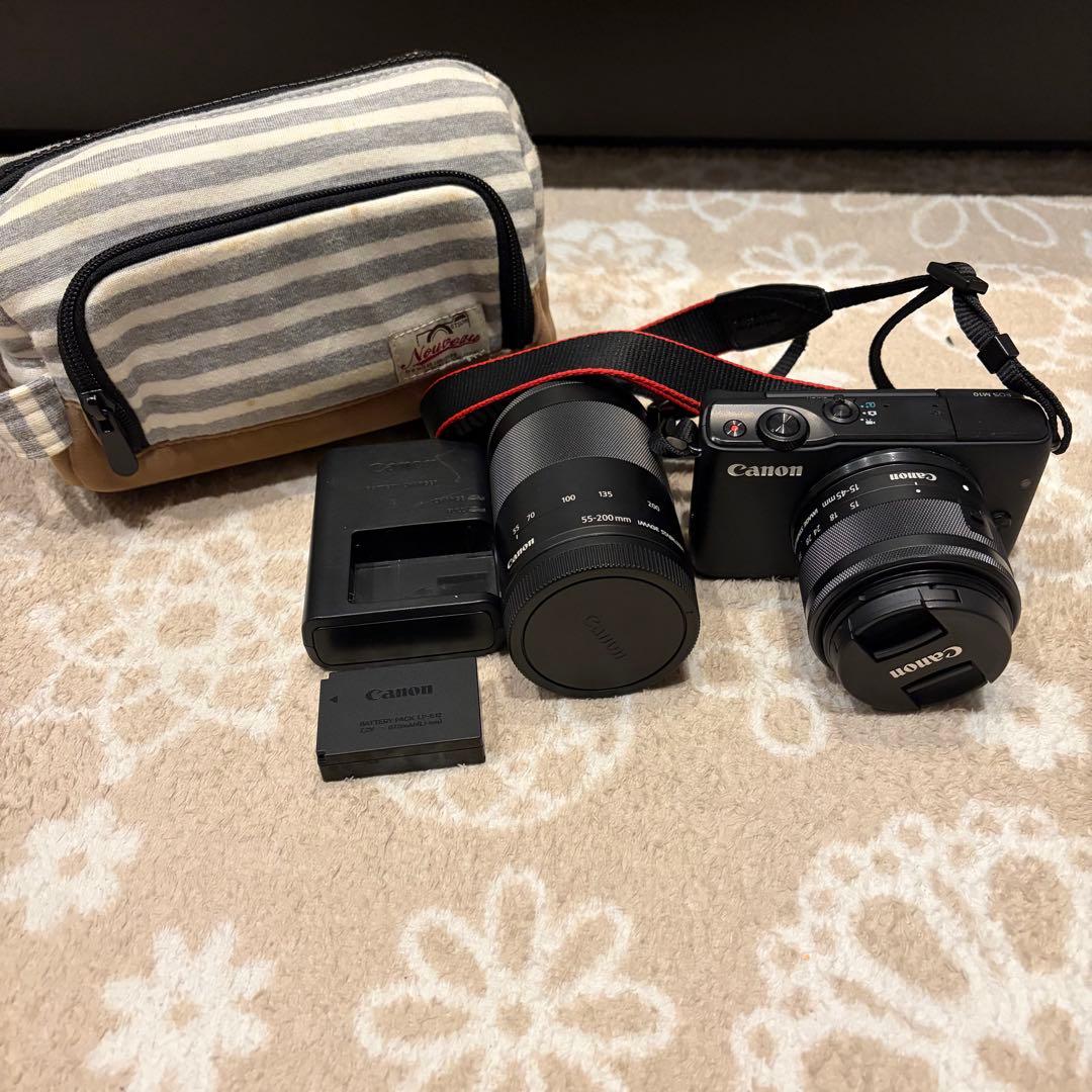 Canon EOS M10 ミラーレスカメラ 2本レンズ付き