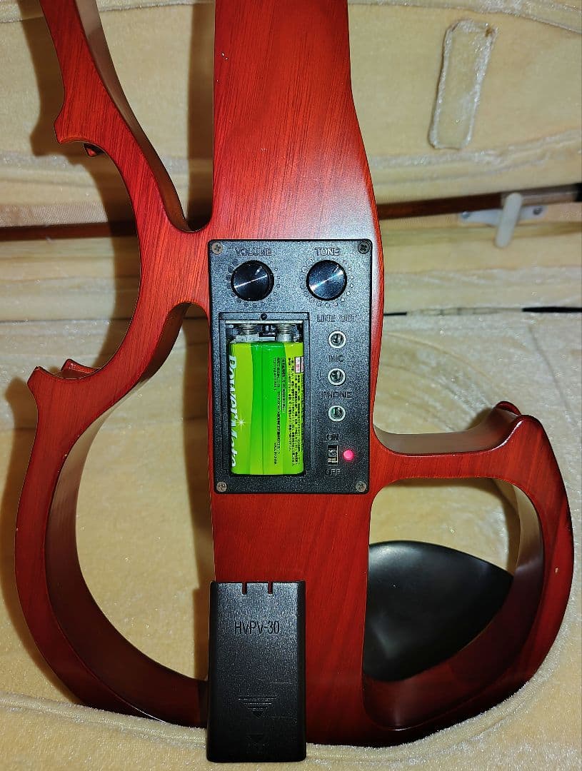 【6点セット】エレキバイオリン サイレントバイオリンHVPV-30 動作確認済み