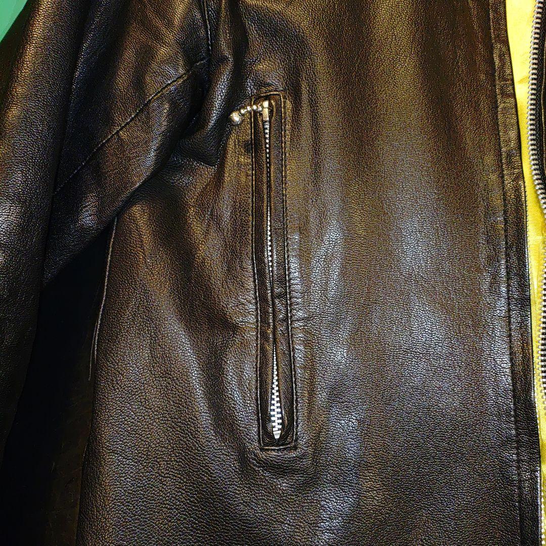 PERMANENT SLIDER ブラックレザージャケット RALEIGH