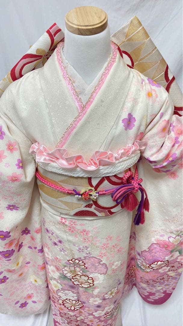 チョコ☆ 品 振袖フルセット　振袖　振袖セット　成人式　振袖7点セット