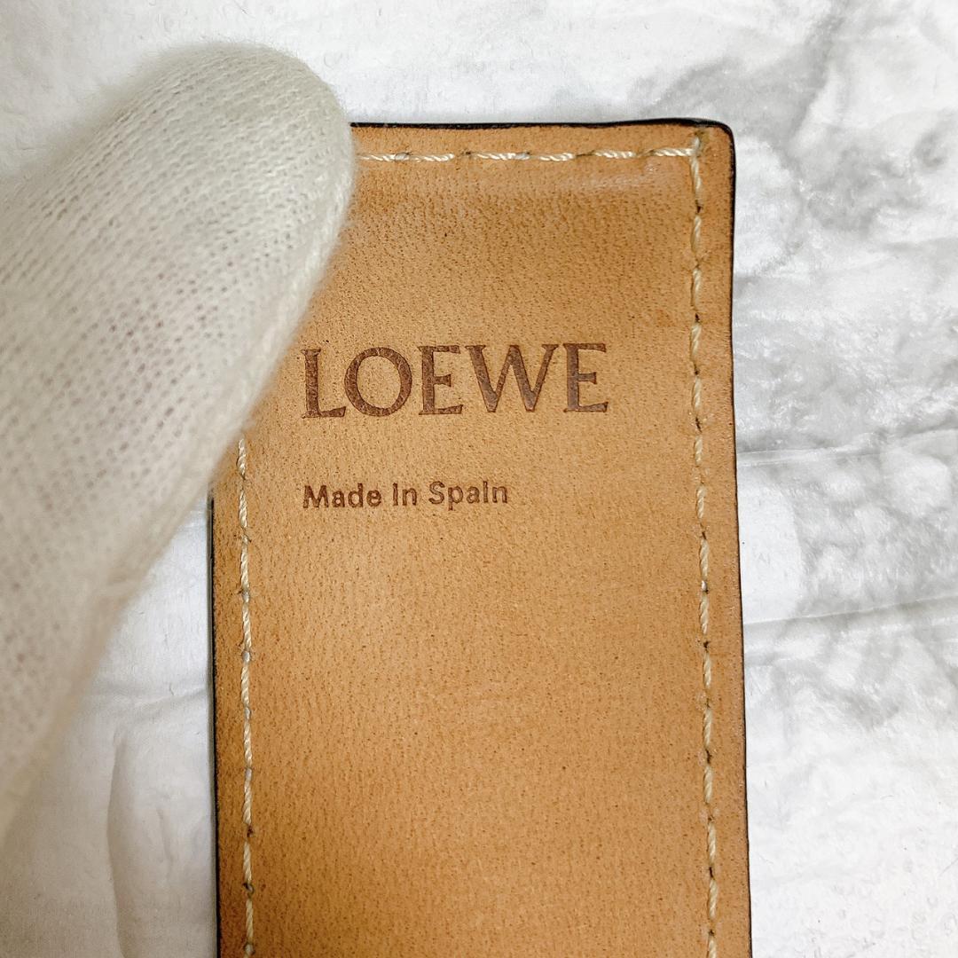 LOEWE ブレスレット スラップブレスレット スモール ブラック