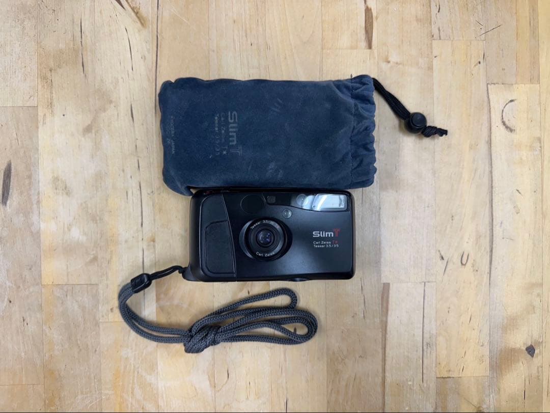 値下 Yashica Slim T コンパクトフィルムカメラ　キョーセラ