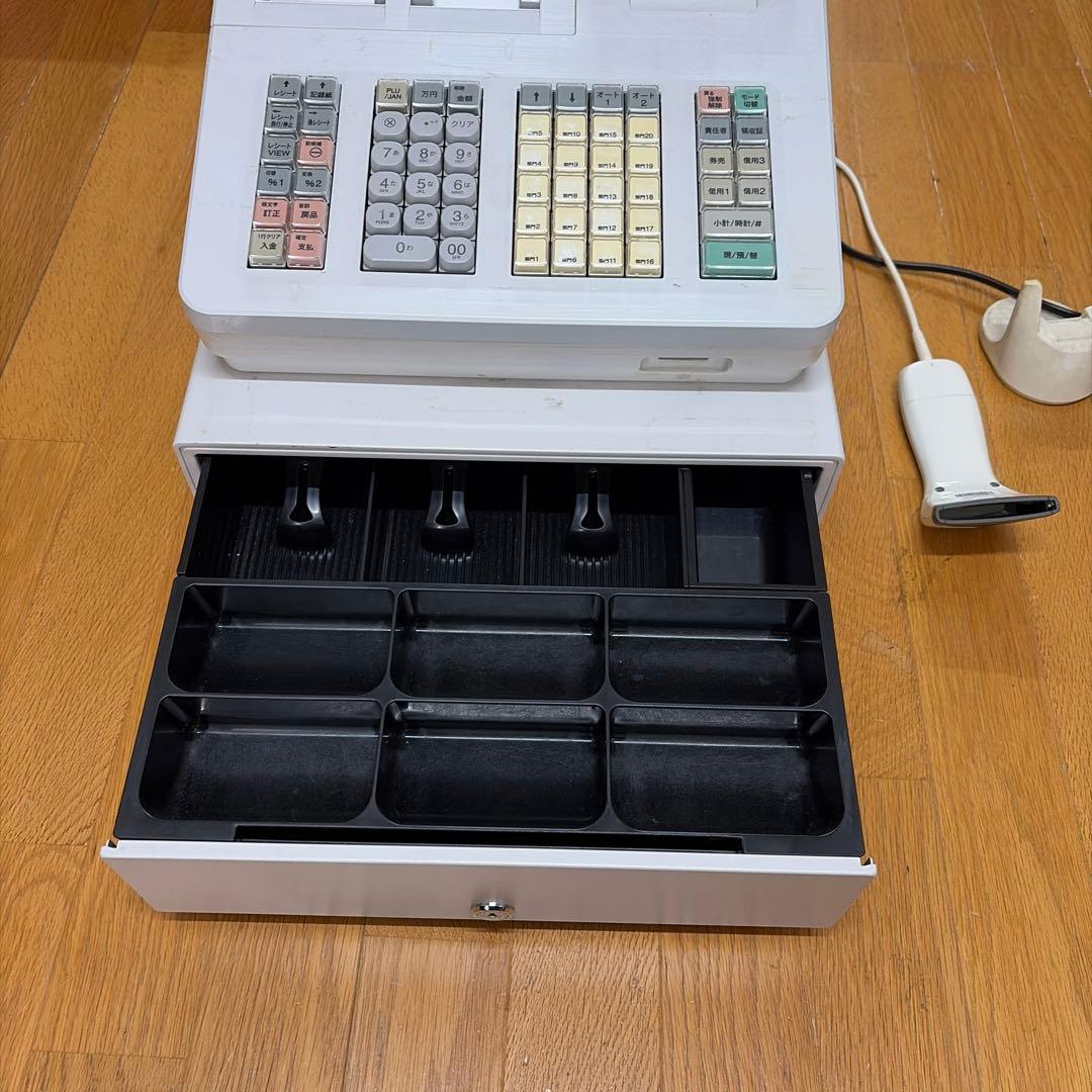 SHARP XE-A40 ホワイト レジスター