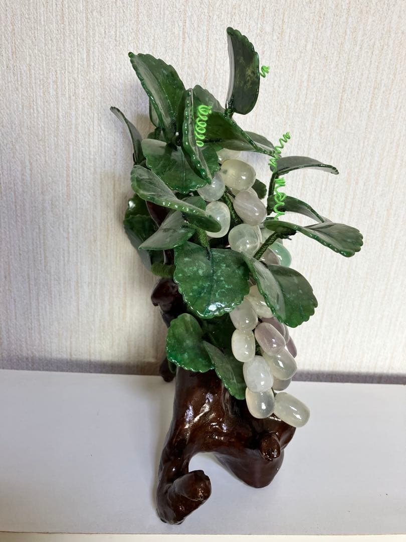 天然アメジスト　「豊作葡萄」　証明書付き