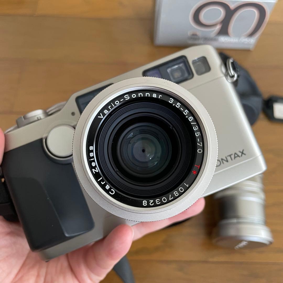 CONTAX G2 レンズ(90mm,35-70mm)TLA200セット