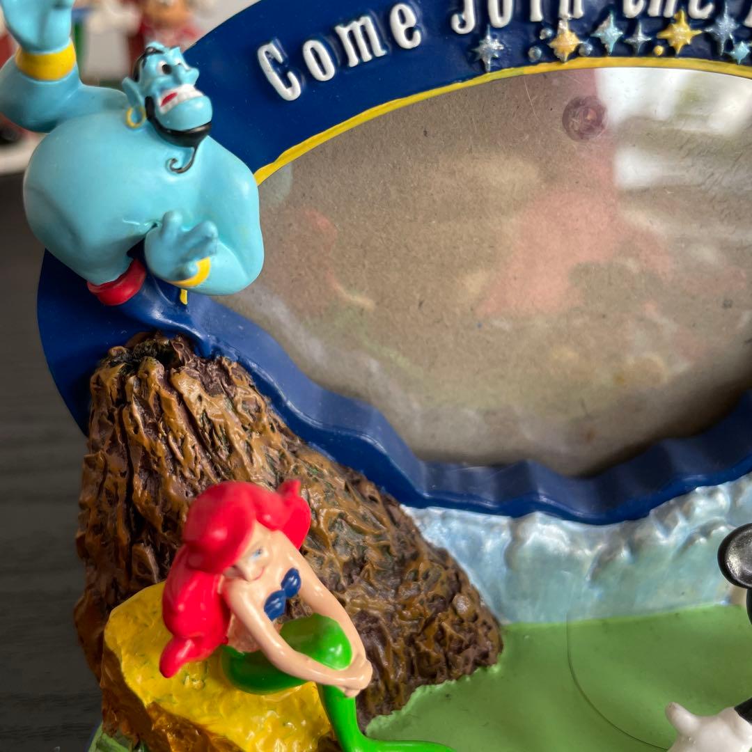 ディズニーランド　ミッキーミニー　お土産　フォトスタンド　置き物　3点セット