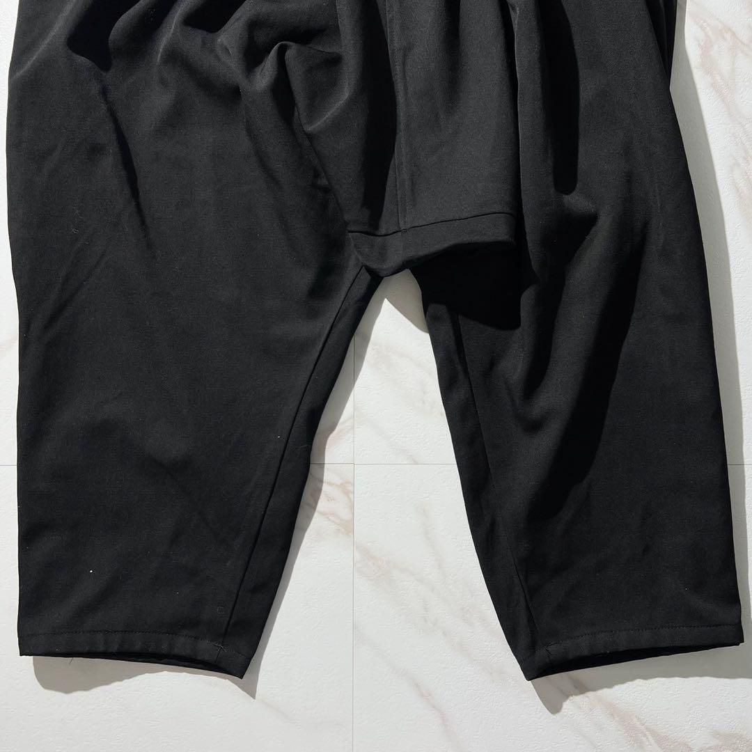 極美品⭐️ヨウジヤマモトプールオム ウールギャバジン サルエルパンツ ブラック