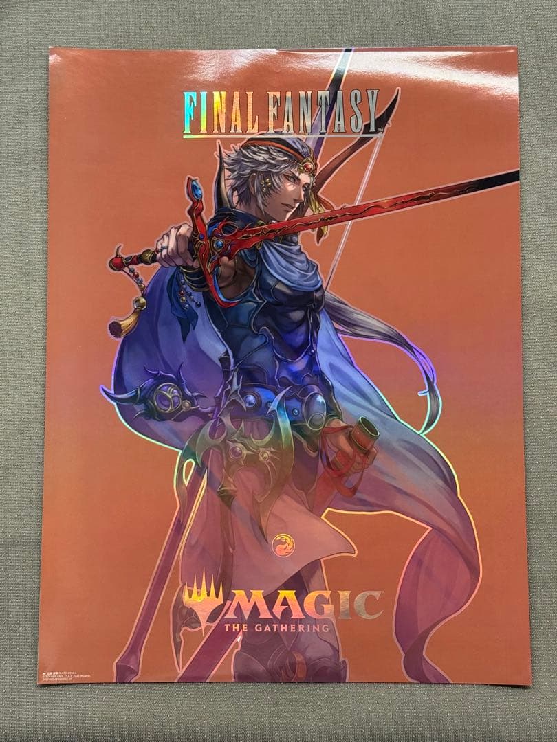 MTG FFコラボポスターfoil※5種set