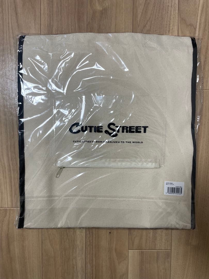 新品未開封 Cutie Street ロゴ入りトートバッグ