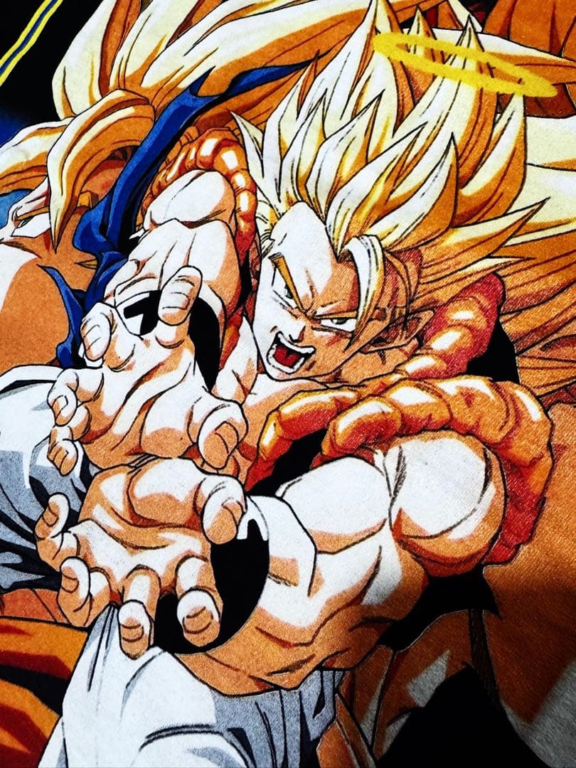 ドラゴンボール アニメTシャツ ゴジータ 悟空 ベジータ ジャネンバ XLサイズ