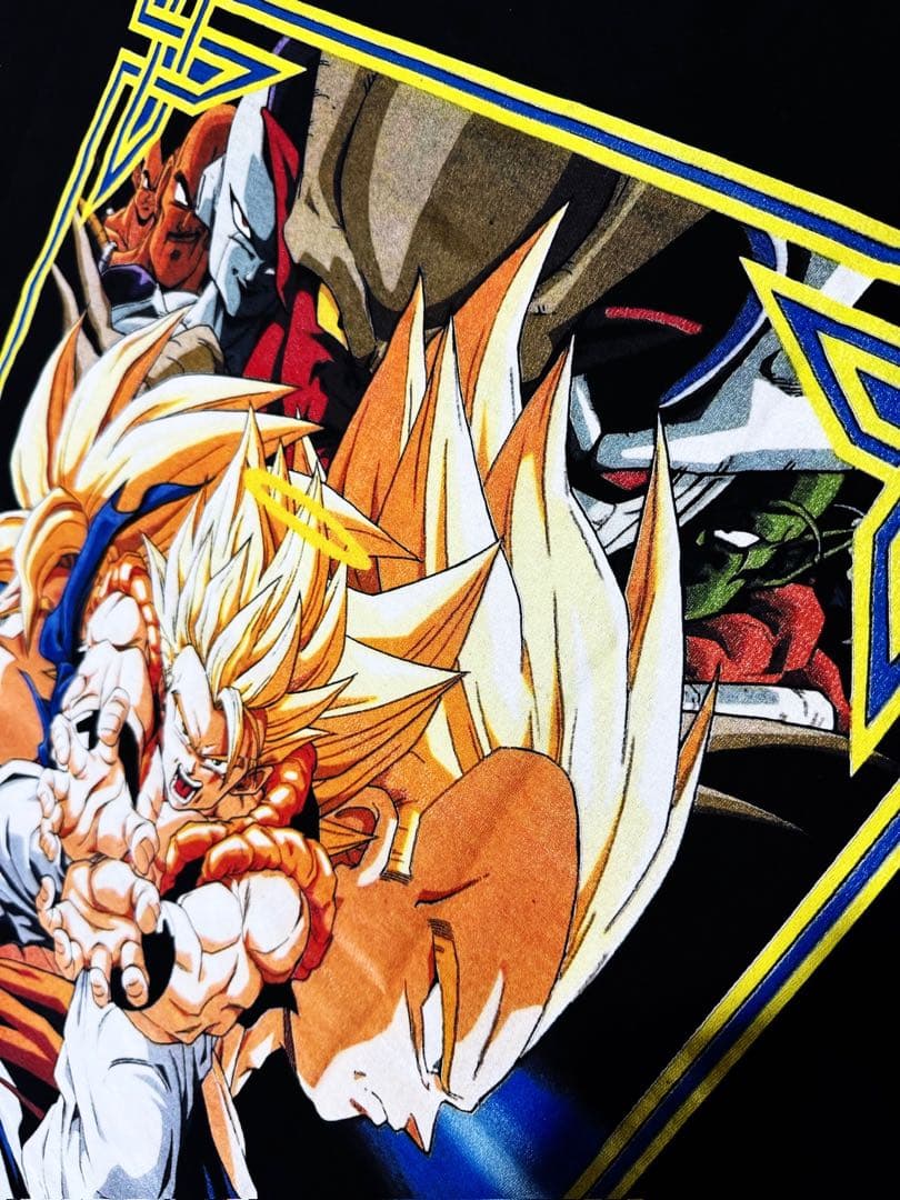 ドラゴンボール アニメTシャツ ゴジータ 悟空 ベジータ ジャネンバ XLサイズ