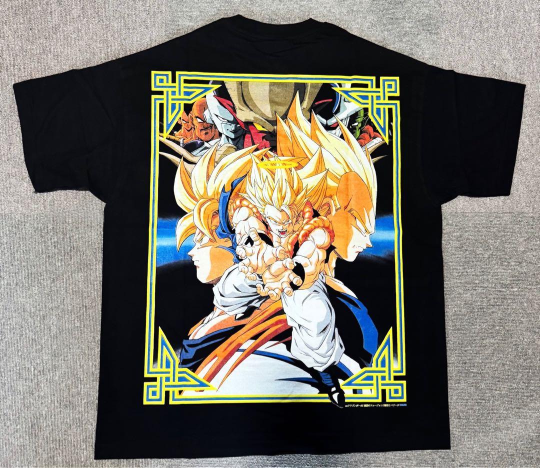 ドラゴンボール アニメTシャツ ゴジータ 悟空 ベジータ ジャネンバ XLサイズ