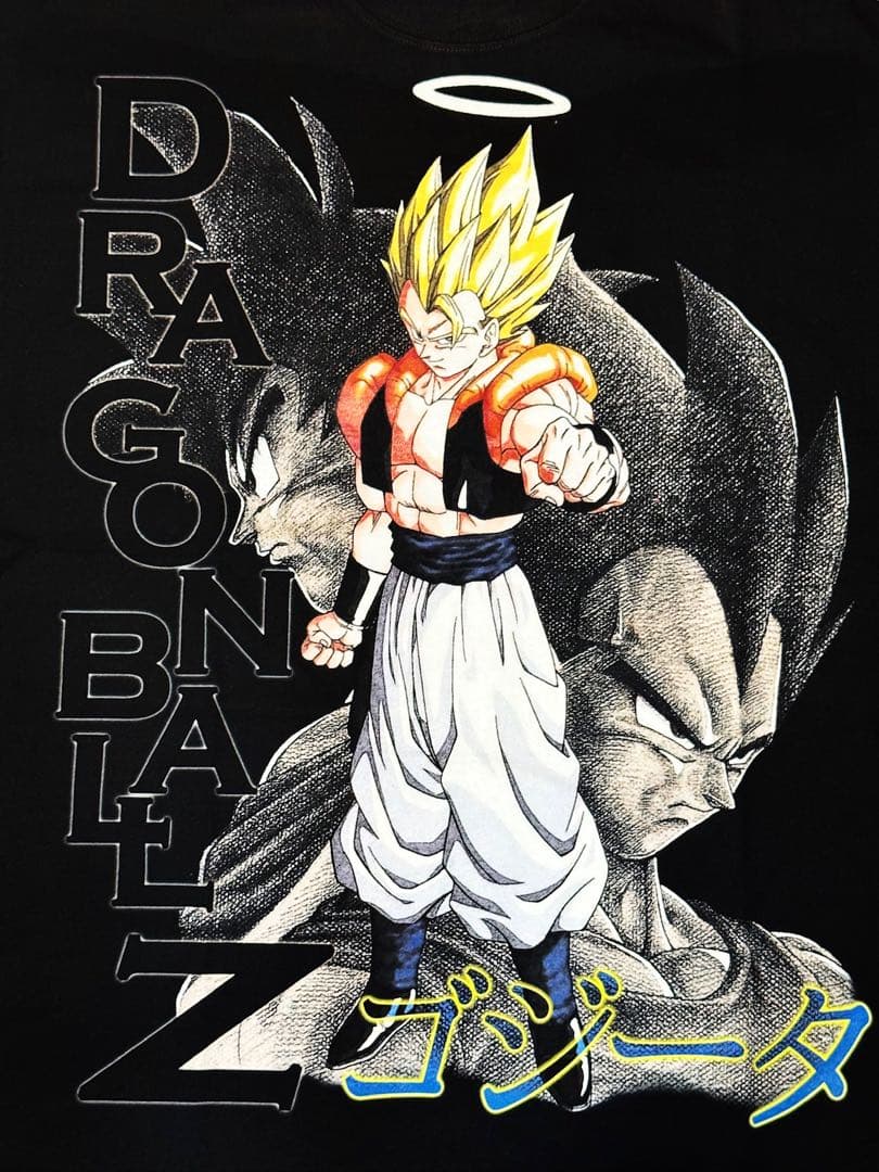 ドラゴンボール アニメTシャツ ゴジータ 悟空 ベジータ ジャネンバ XLサイズ