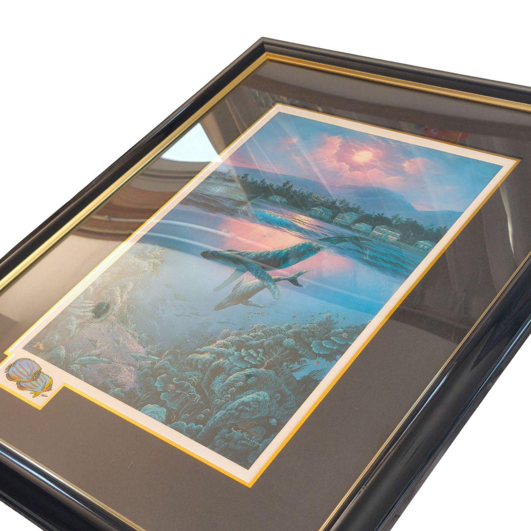 真作保証 クリスチャンラッセン マウイ ホエール シンフォニー 42/100