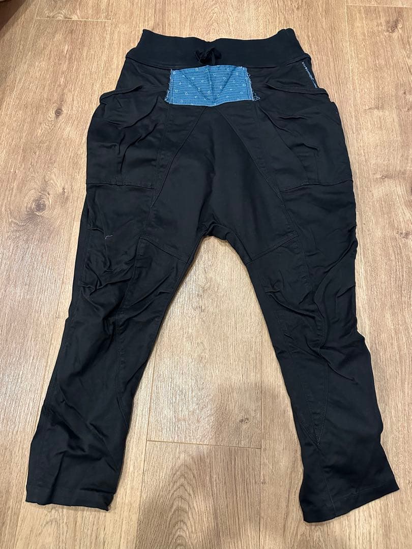 KAPITAL 黒 サルエルパンツ