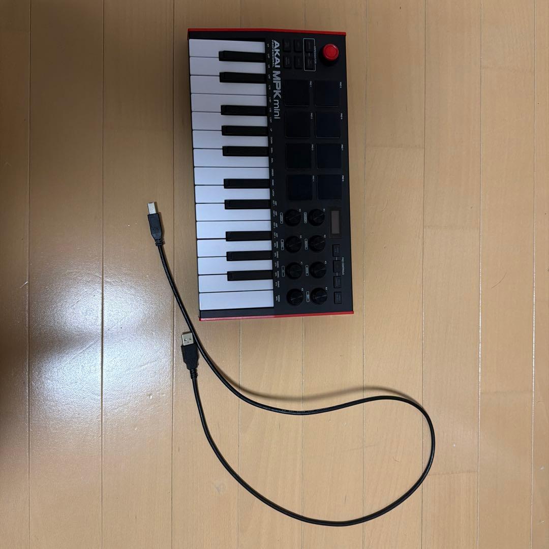 Akai MPK mini 25鍵 MIDIキーボード