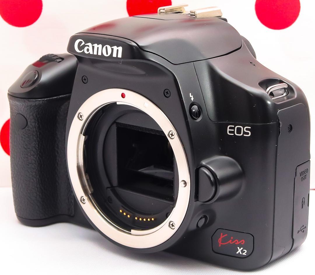 Canon kiss x2❤スマホに転送OK❤入門用一眼レフ❤