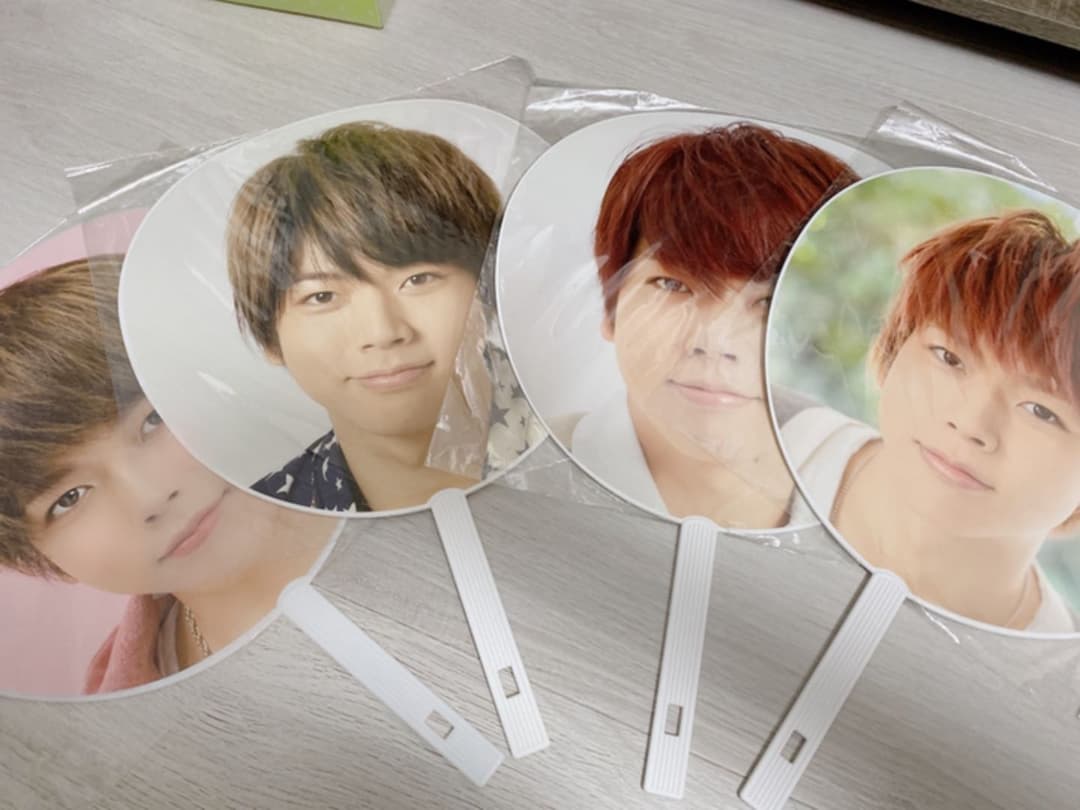 NEWS 増田貴久　山下智久　うちわ