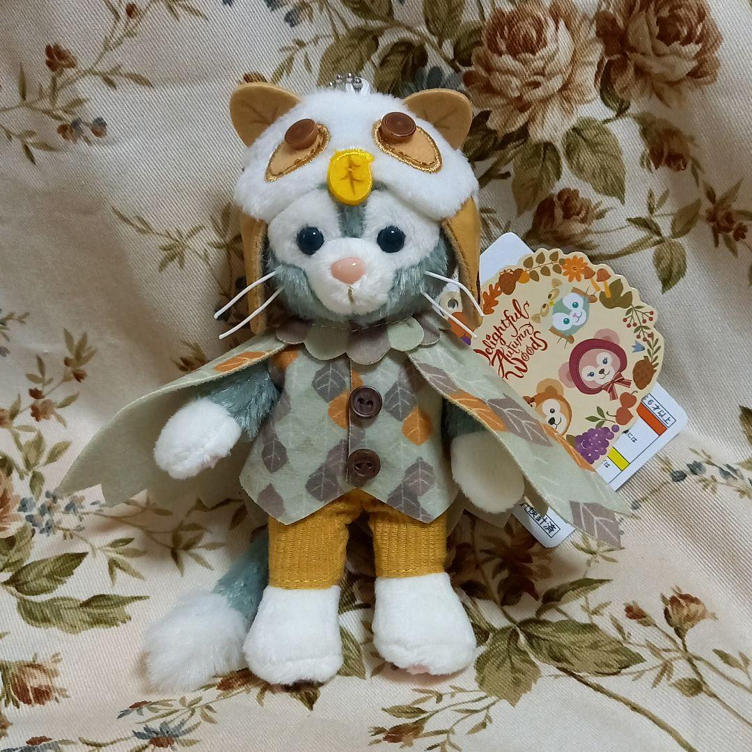 ディズニーシー　ジェラトーニ　秋のぼうけんシリーズ　ぬいぐるみバッジ