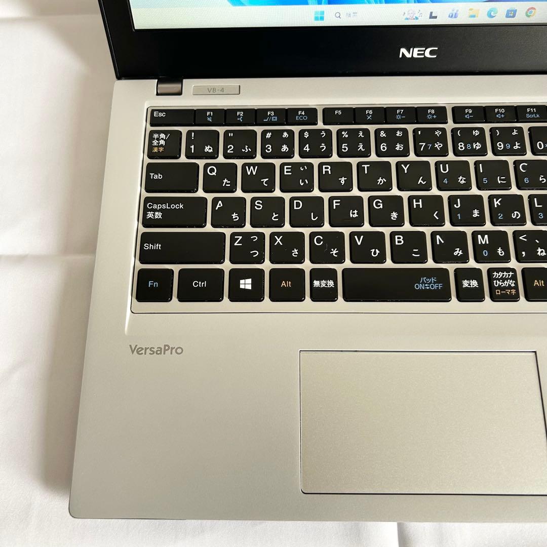 美品 NEC ノートパソコン SSD256 Win11 Corei5 A46