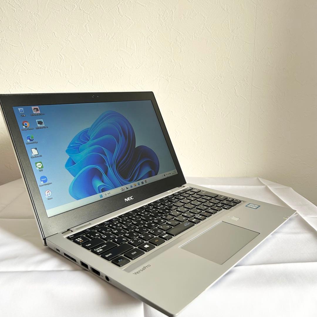 美品 NEC ノートパソコン SSD256 Win11 Corei5 A46