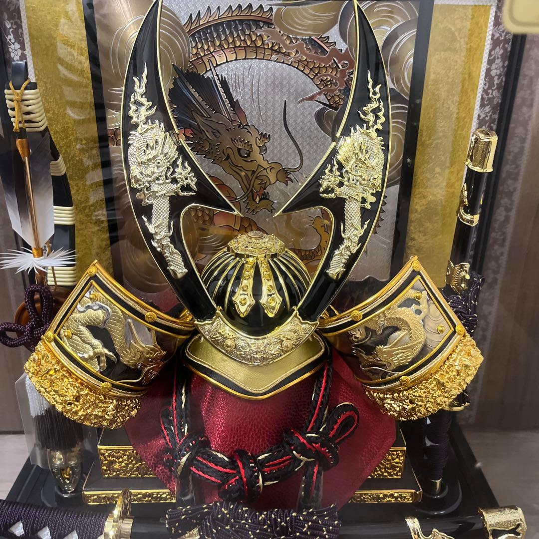 兜飾り　五月人形　人形の久月