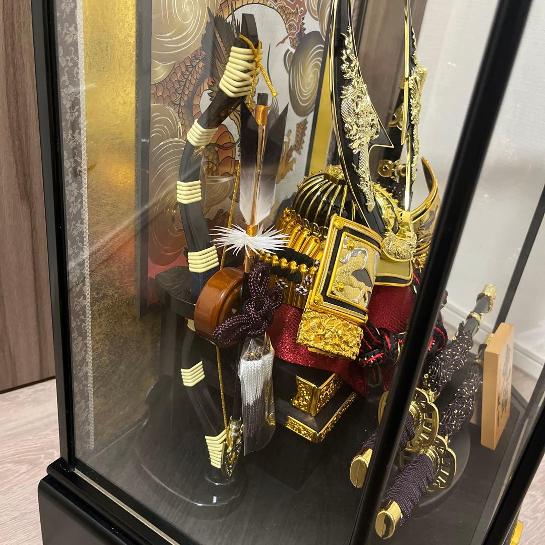 兜飾り　五月人形　人形の久月