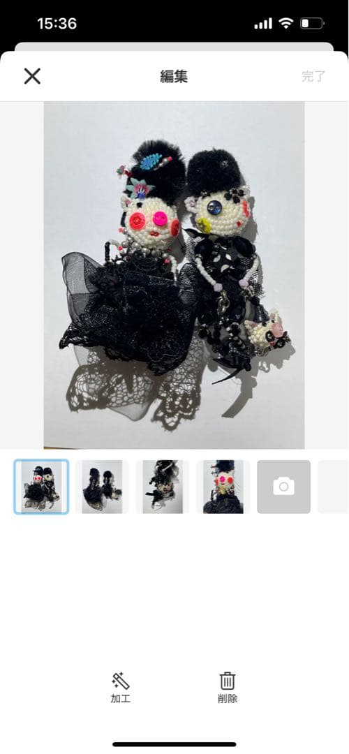 アルベロベロ　ブローチ　コサージュ