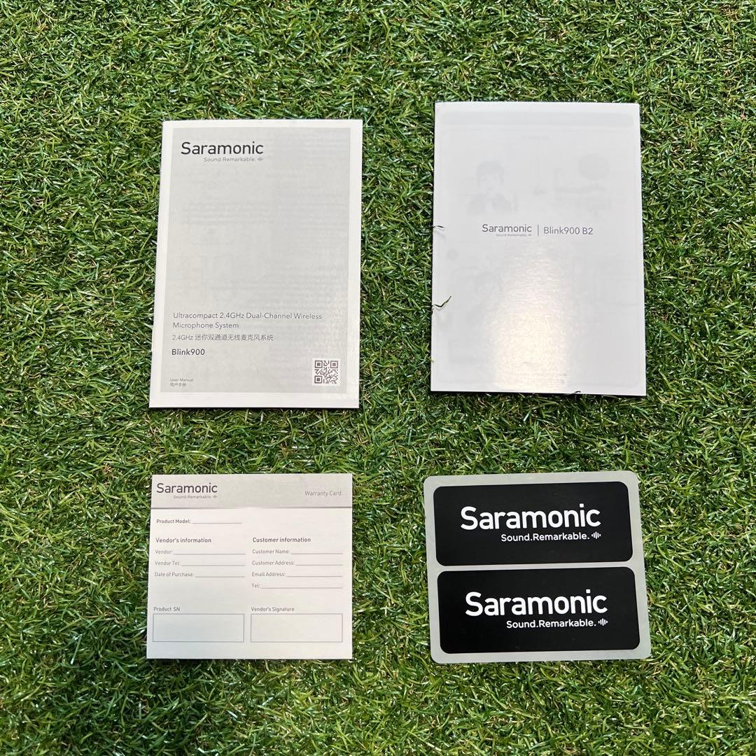 Saramonic Blink900 B2 ワイヤレスマイク