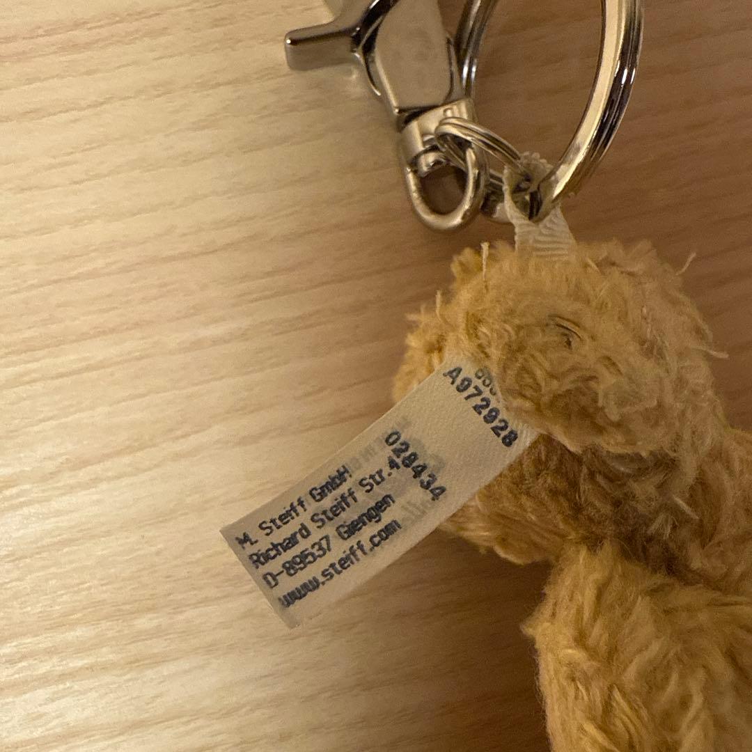 シュタイフ　テディーズ・フォー・トゥモロー・キーリング テディベア　バスコ