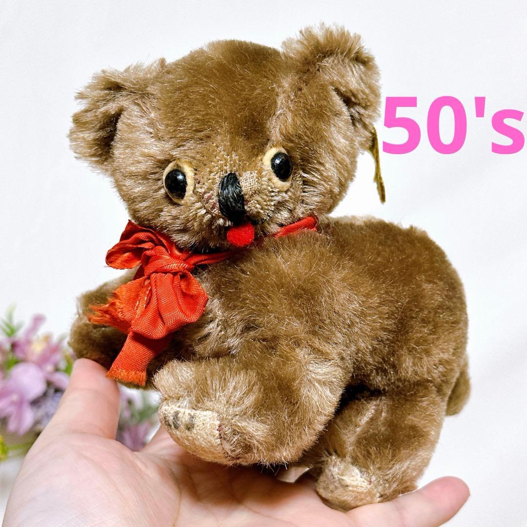 ❤️激レア！！❤️キャラクターノベルティ　小さな四つ足アンティークベア　テディベア