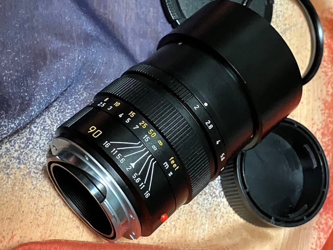 Mマウント　ズミクロン　90mm F2