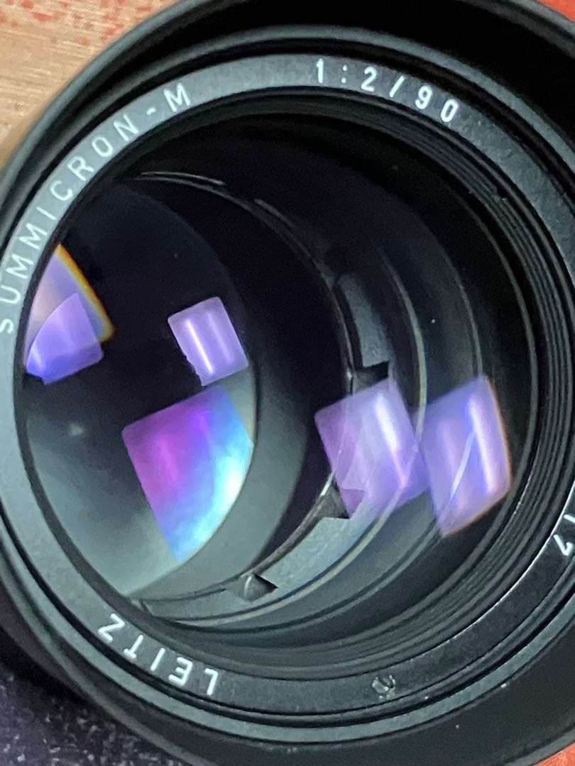 Mマウント　ズミクロン　90mm F2