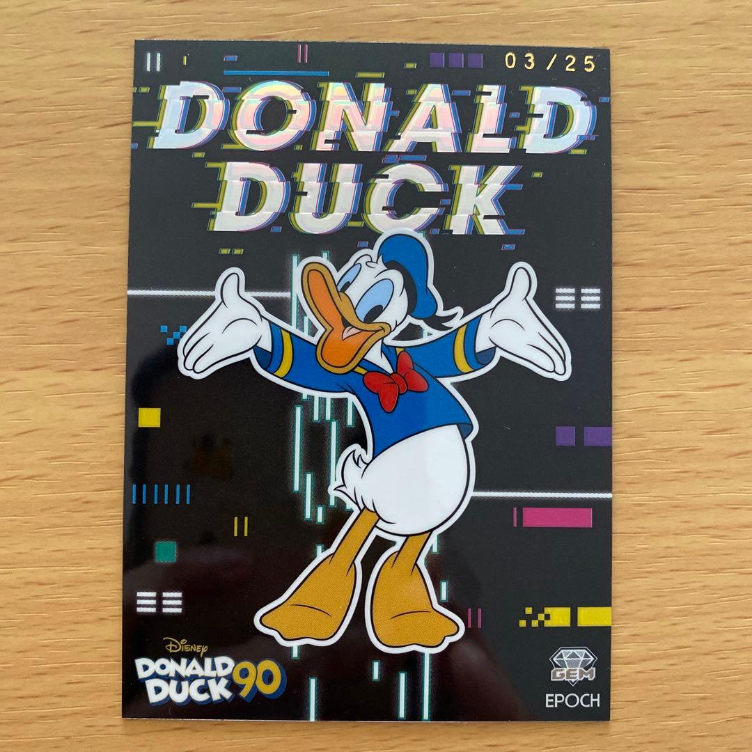 EPOCH 90th ドナルドダック プレミアムコレクション GEM 3/25