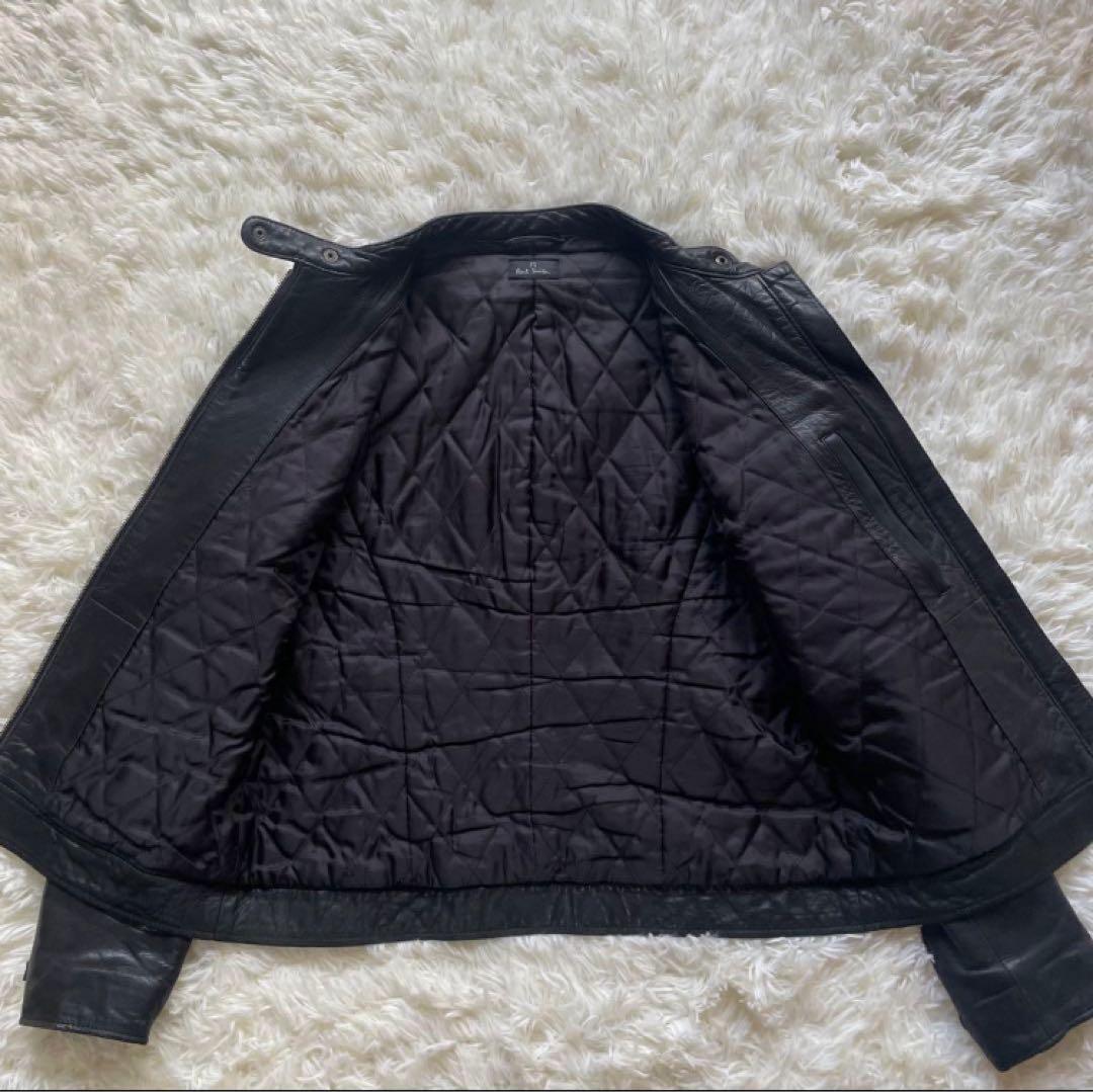 Paul Smith ポールスミス ライダースジャケット ラムレザー 羊革 Ｍ