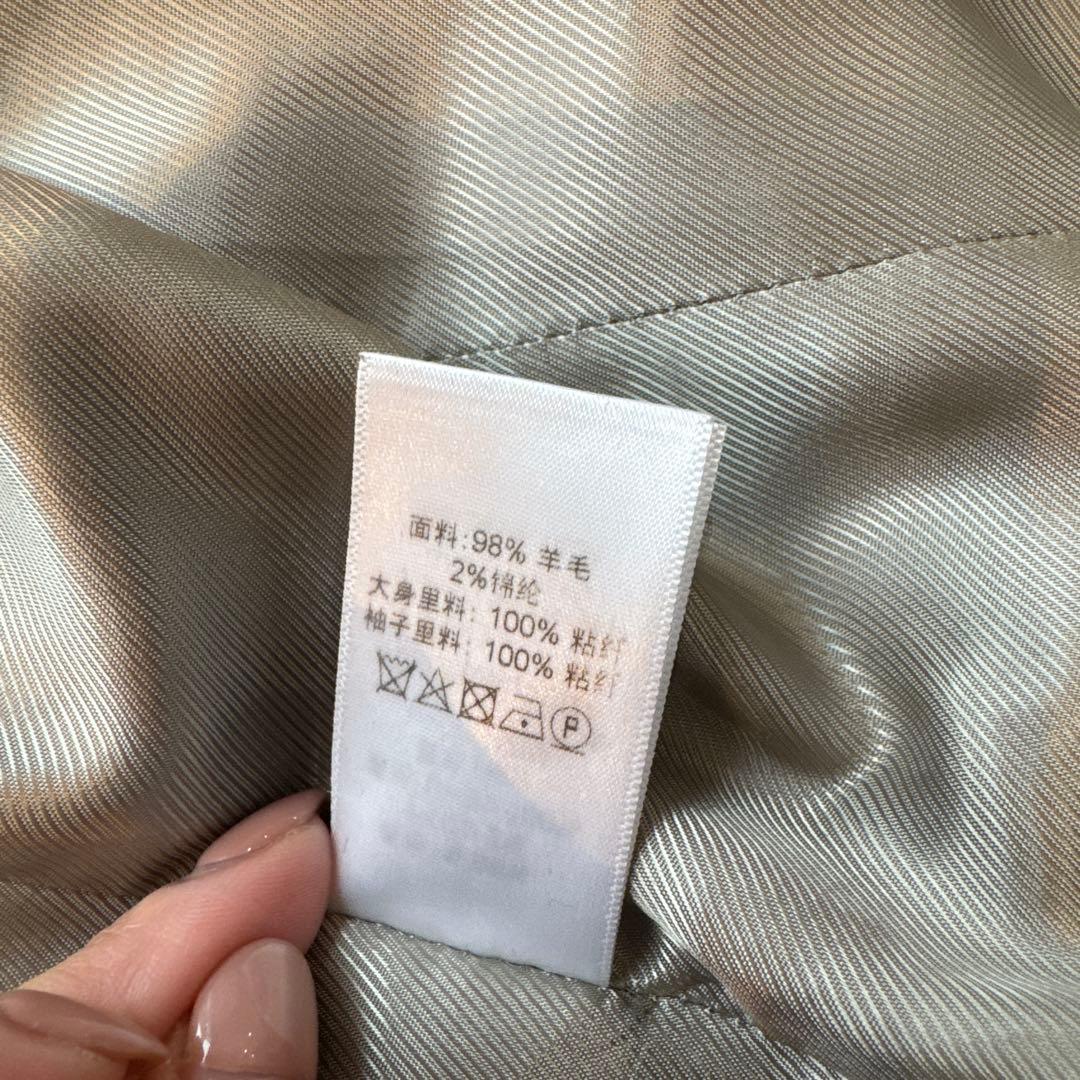 美品　セリーヌ　クロンビーコート　グレー　フィービー期