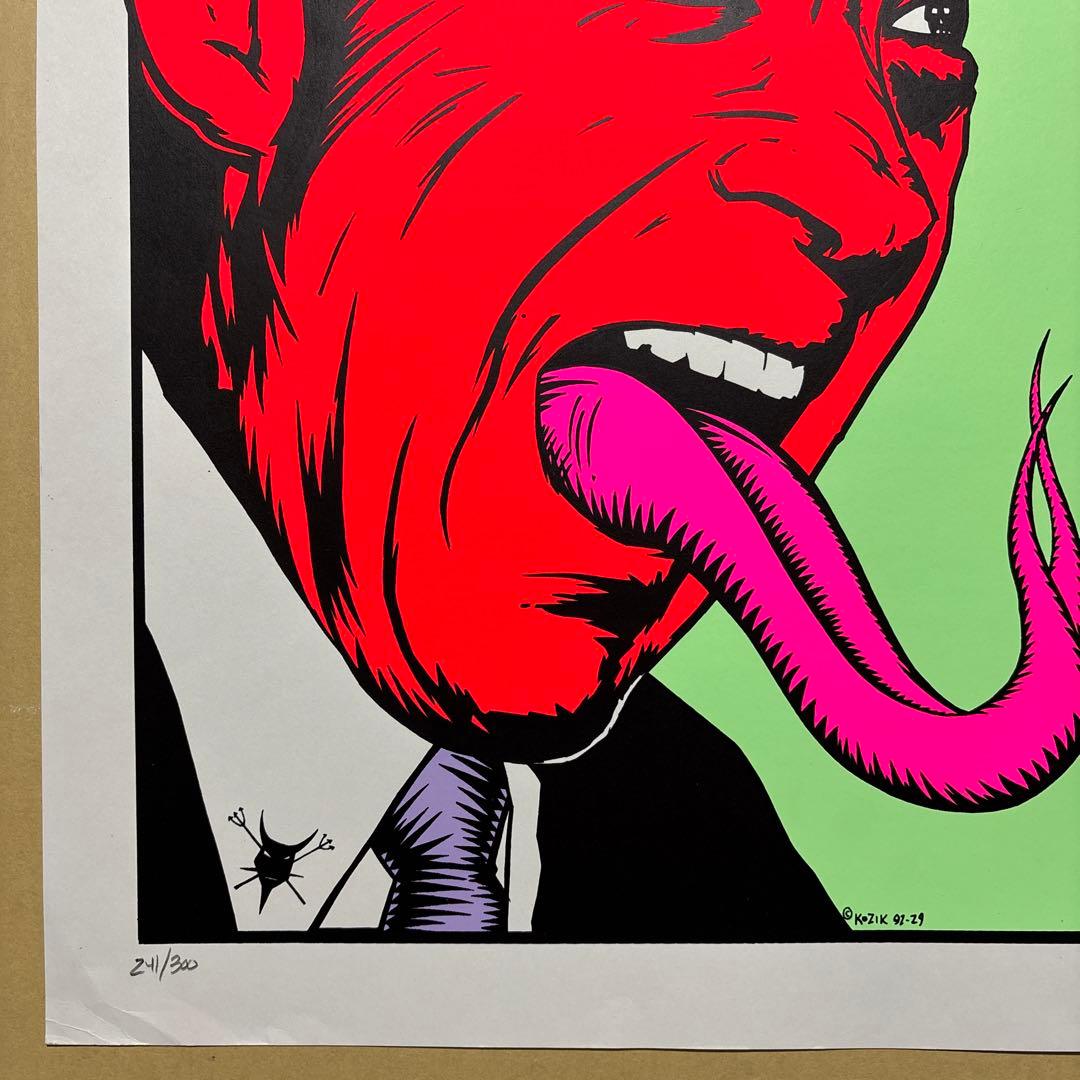 KOZIK HAMMER BOX シルクスクリーンポスター