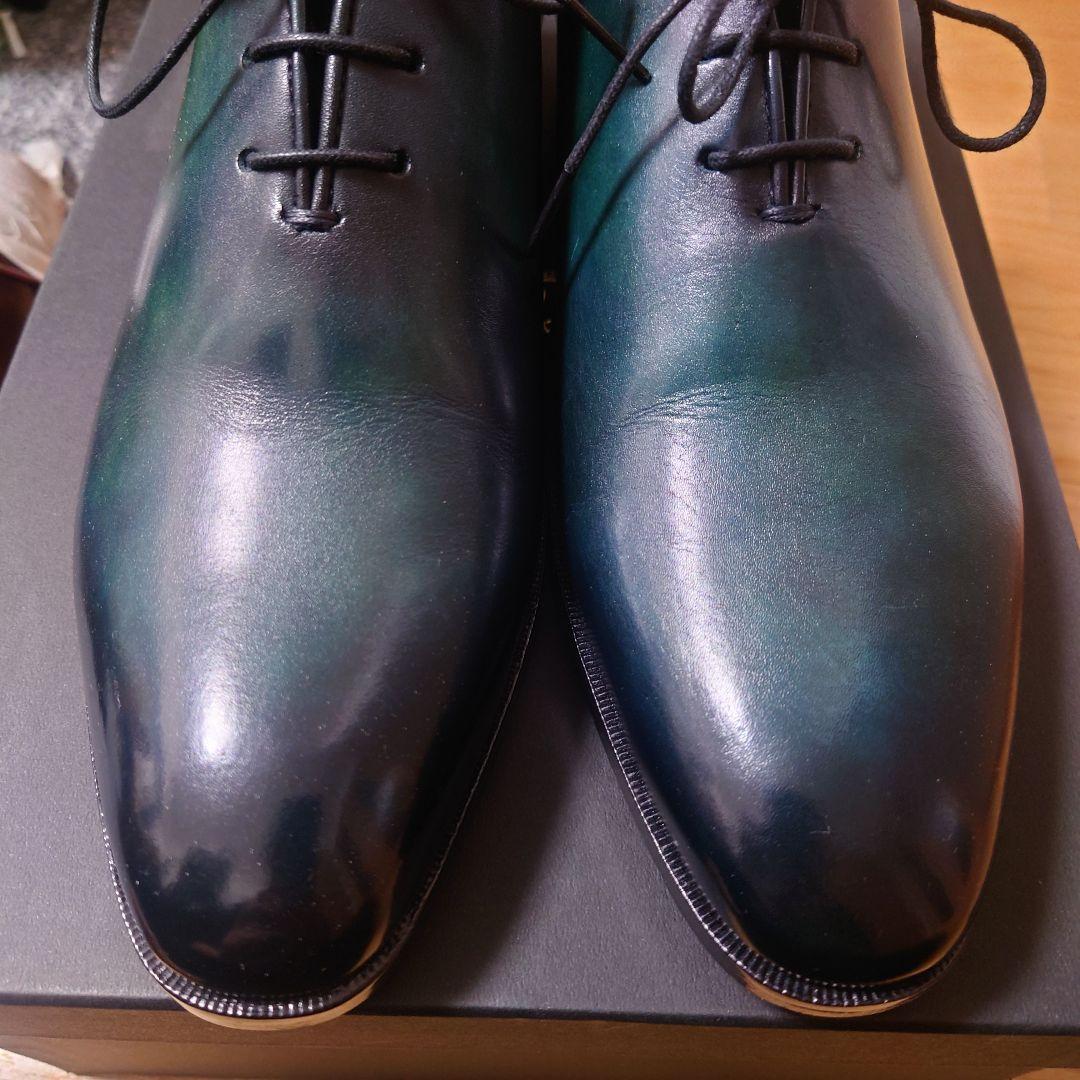 MON MODEL　モンモデル　ホールカット　千手染　パティーヌ　ブルーグリーン